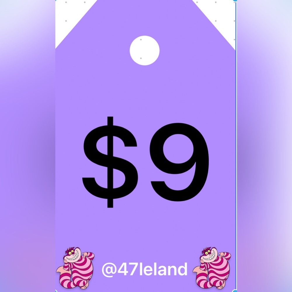 $9 Live Show Unlisted Item